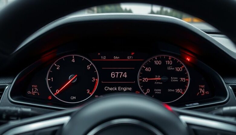 Audi A4 Arıza Lambaları