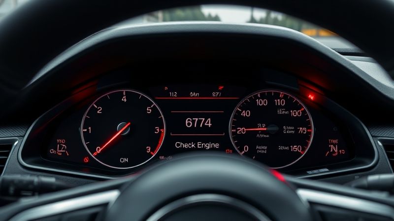 Audi A4 Arıza Lambaları